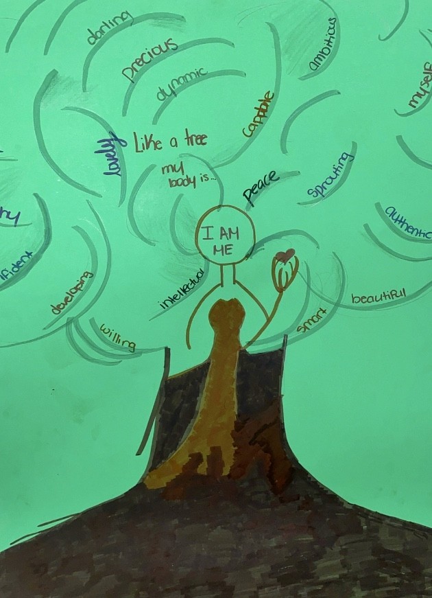 An image of artwork created for the Love Your Tree campaign