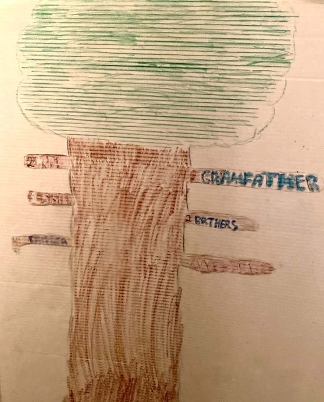 An image of artwork created for the Love Your Tree campaign
