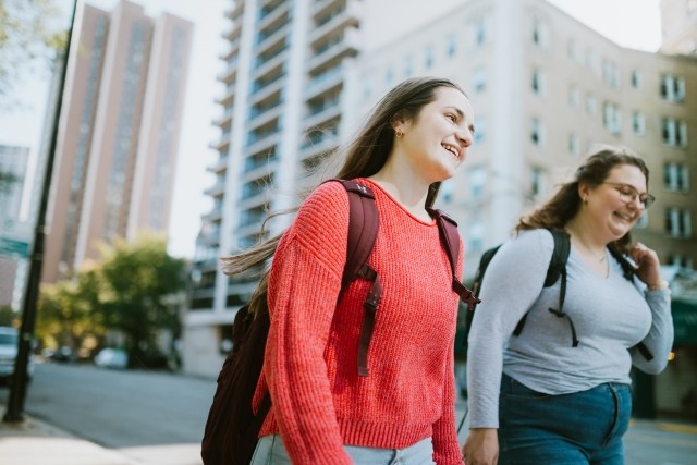 Person with ADHD and a mood disorder talks to her friend about what has helped her.